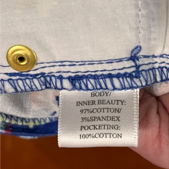 Marked HALF price Hawaiian Print pants - Picture 7 of 11